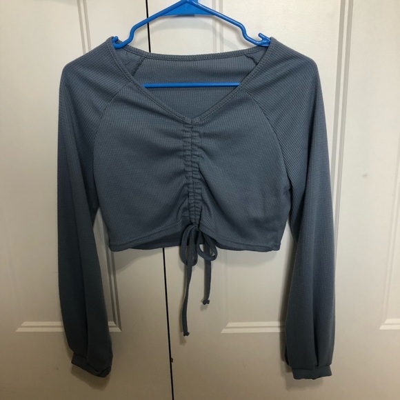 Women's Blue Long Sleeve Top size small - Picture 1 of 5